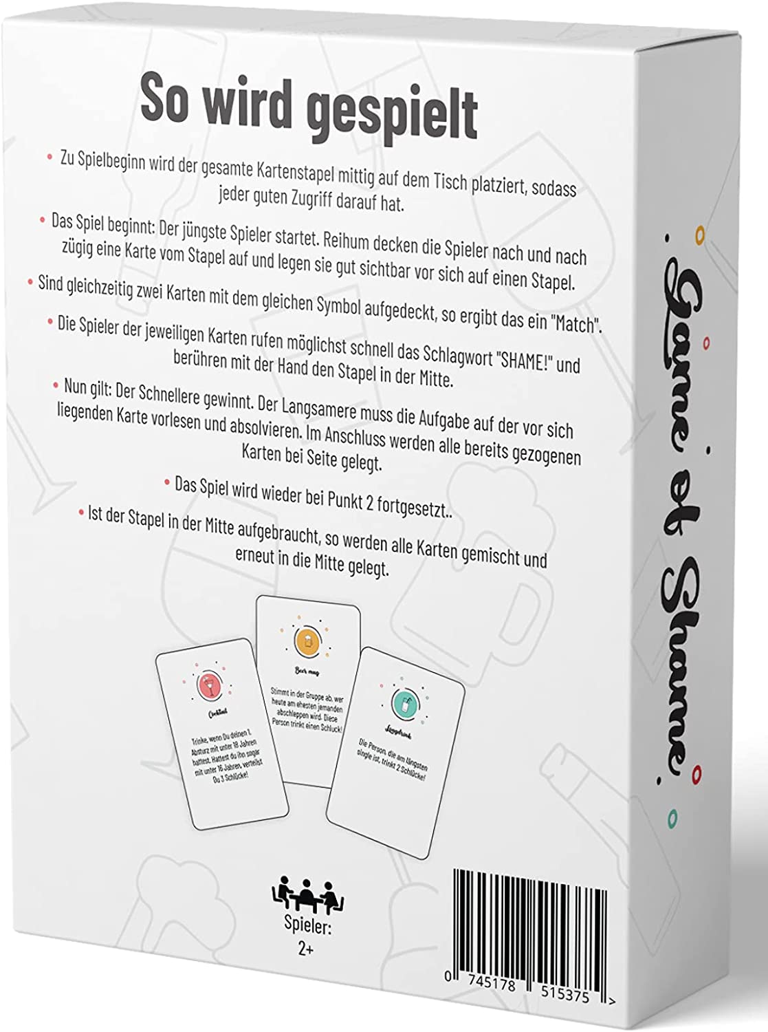 Game of Shame - Das offiziell beste Trinkspiel des Jahres! 😂🎉